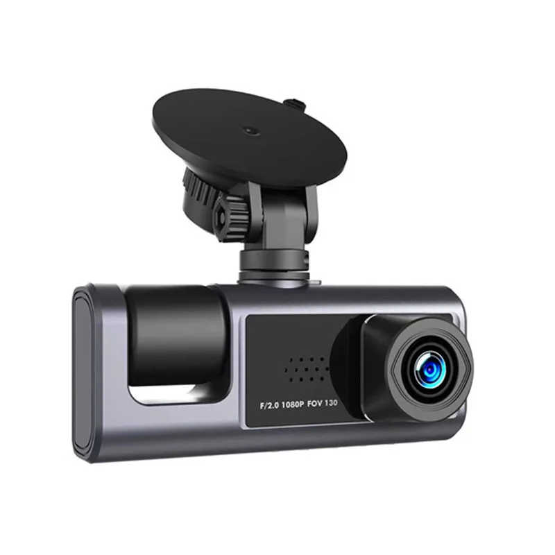 3 Lentile Video recorder Auto HD1080P Dash Cam Car Black Box 2.0 inch IPS Recorder Camera Viziune de Noapte G-senzor Buclă de Înregistrare Dvr Imagine 0