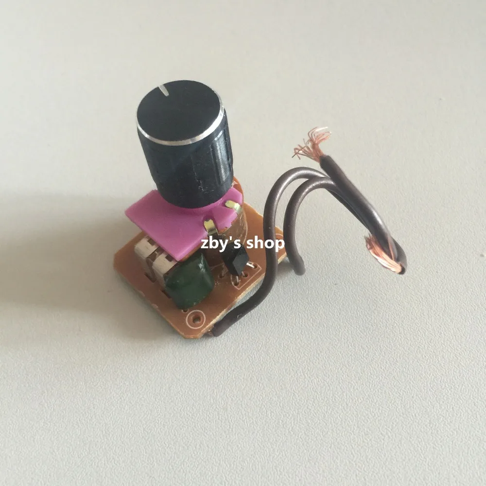 500K Dormitor Buton Reglabil Controler de Lumină Dimmer Switch w Potențiometru Imagine 0