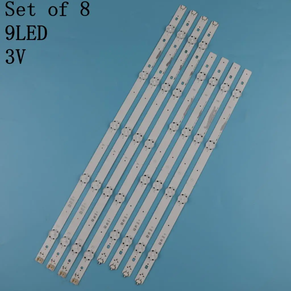8pieces de Fundal cu LED Lampa de striptease Pentru LIG Innotek Directe 49inch TV 49LX300C 49inch FHD de tip a/B NC490DUE 150429 LCD Imagine 0