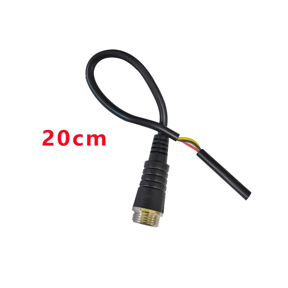 Conectori Cablu 20cm Aeriană de sex Masculin Socket Linie Gx12-4 pentru Inspecție Țeavă de Canalizare Camera Industriale Endoscop Accesorii Sârmă Imagine 0