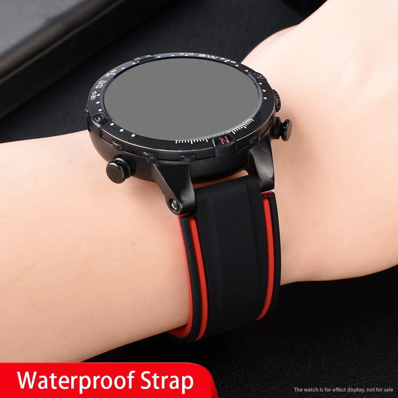 Impermeabil Ceas de Curea Silicon Accesorii 24-16mm Watchband Pentru GST-B200 GST-B200D Serie de Trupa Ceas Imagine 0