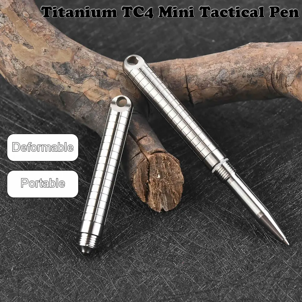 Mini Portabil Titan TC4 Tactical Pen Multi Funcția de Auto-Apărare de Afaceri Stilou de Urgență Întrerupător de Sticlă EDC Instrument Cadou Imagine 0