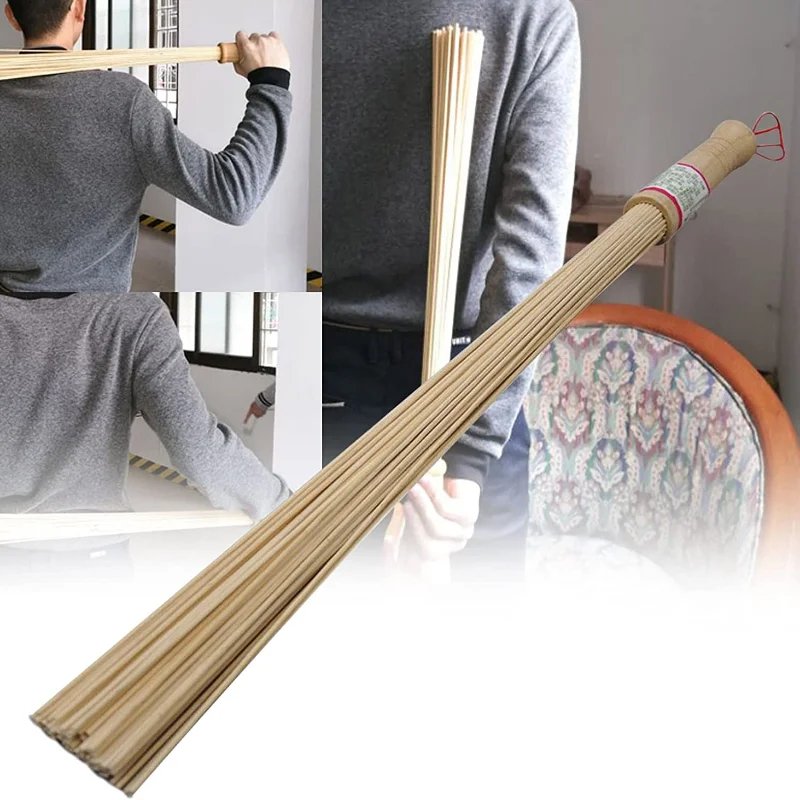 Naturale De Bambus Masaj Instrumente De Fitness Pat De Îngrijire A Sănătății Stick De Detensionare A Stimula Drenajul Limfatic Instant Relief Muscular Imagine 0