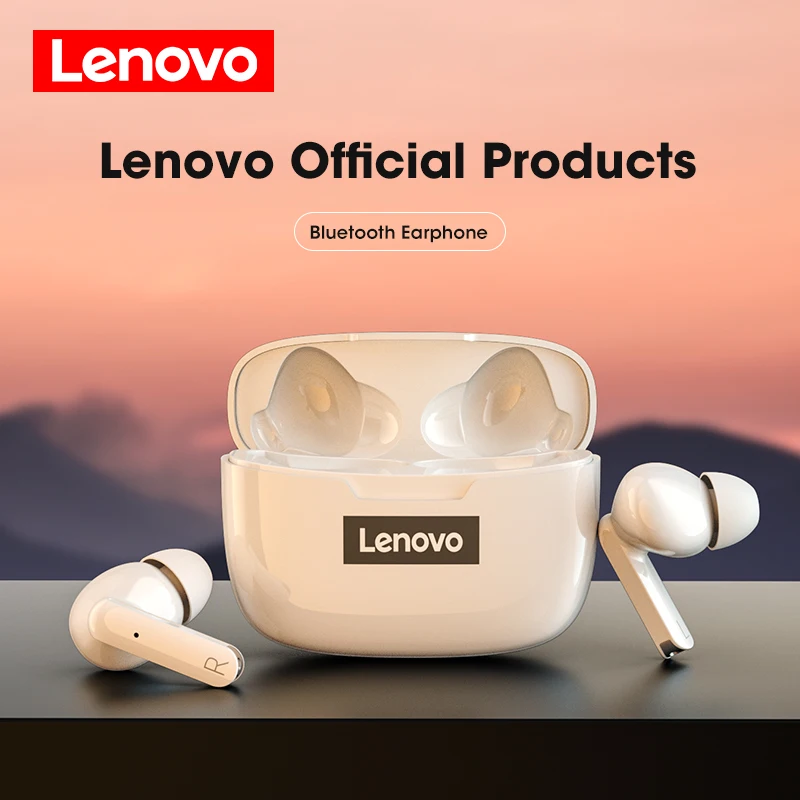 Original Lenovo XT90 TWS Pavilioane 5.1 Casti Bluetooth Sport rezistent la apa Casti Wireless cu Microfon Cască de Reducere a Zgomotului Imagine 0