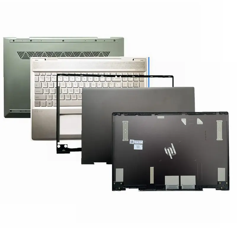 Pentru HP X360 15-DR. 15-DS 15M-DR TPN-W142 Lcd Capac Spate rama ecranului cu NOI Iluminare Tastatura Laptop zonei de Sprijin pentru mâini Capacul Jos de Caz Imagine 0