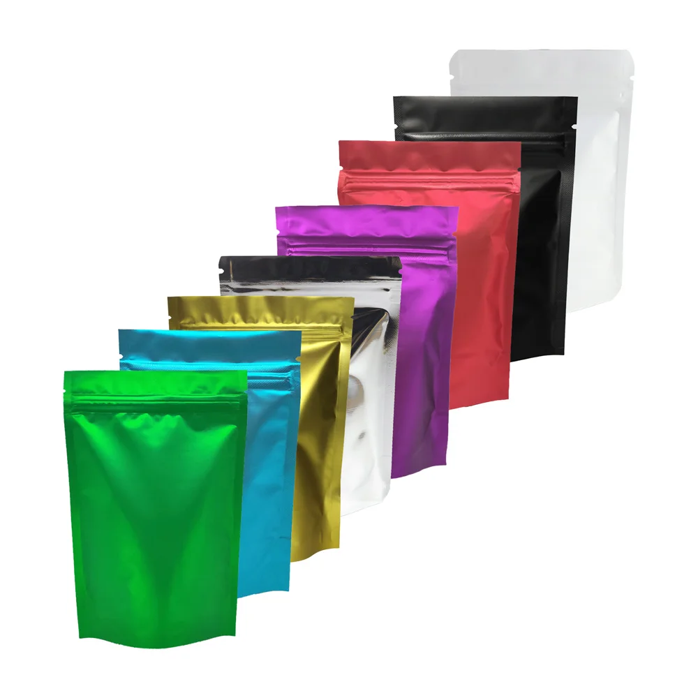 Pungă de Plastic Mylar Metalizat pungă sta supapa de sac resigilabil folie de aluminiu custom print pungă Imagine 0