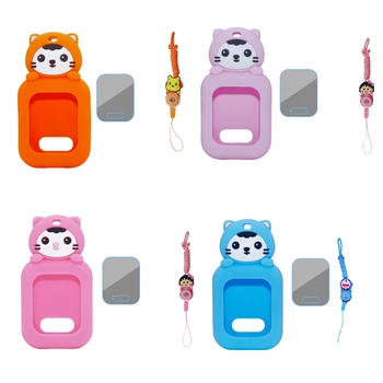Copii NOU Ceas inteligent Pandantiv Înlocuire Silicon Ceas Desene animate Cazul Colier pentru Xiaomi XiaoXun A2/A3/M1/X1/F2 + Sling