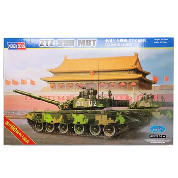 1:35 Chineză Poporului Armata de Eliberare 99B Tanc Principal de Luptă Blindate Militare Vehicul Asambla Modelul
