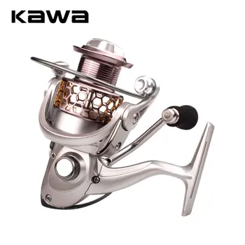 KAWA lanseta Spinning Wheel Trolling Atrage Tambur Max Drag 4.5 kg 9+1 Rulmenti din Aliaj de Metal Bobina Eva Mâner