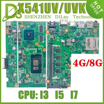 PLACA X541UV Placa de baza Pentru ASUS X541U X541UJ A541U X541UVK K541U Placa de baza Laptop Cu 4GB 8G I3-6 I5 I7 GT920M 100% de Lucru