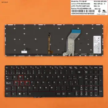 SP spaniolă Nou de Înlocuire Tastatură pentru Lenovo Ideapad Y700-15ACZ Y700-15ISK Y700 TOUCH-15ISK Y700-17ISK Laptop cu iluminare de fundal Roșu