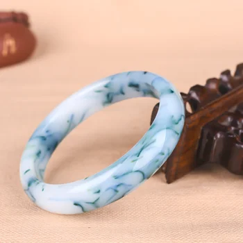 Natural Autentic Culoare Jad Brățară Brățară Chinez Sculptat manual Farmec Bijuterii Accesorii Amuleta de Moda pentru Barbati, Femei, Cadouri Noroc