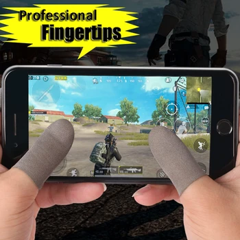 1pair Degetul Mâneci pentru Gaming Controller Touchscreen de Înaltă Sensibilitate Jocuri Non-alunecare Respirabil Joc Deget Mănuși Sweatproof