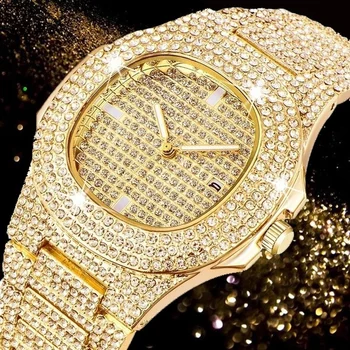 Noua Moda De Cristal Plin De Oțel Femei Ceasuri Doamnelor Ceas De Mână Cuarț Femeie Feminino Relogio Reloj Hombre Montre Femme Zegarek