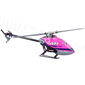 OMPHOBBY M1 290mm 6CH 3D Flybarless Dual Brushless Direct-Drive Motor RC Elicopter de Zbor Controler pentru FUTABA RC Model