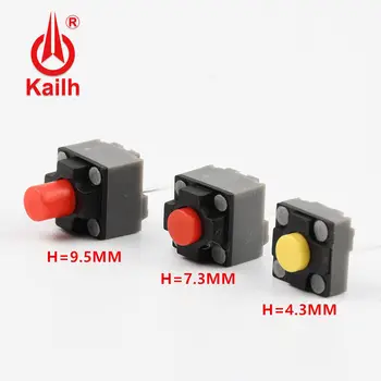 10buc Kailh buton de Mute 6*6*7.3 mm quare silent mouse-ul micro comutator 6*6*4.3 mm mouse-ul fără Fir mouse-ul cu Fir Buton Comutator 6X6X9.5mm