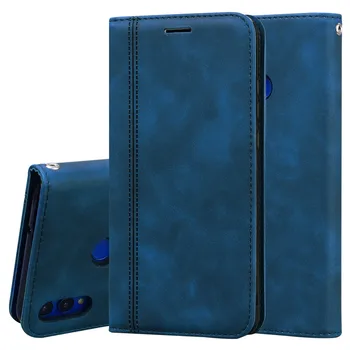 Pentru Huawei Honor 8X Caz Magnetic din Piele Wallet Flip Card Țineți Cazul în care Telefonul Pentru Huawei Honor 8x JSN-L21 JSN-L42 X8 Acoperi Fundas