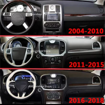 Pentru Chrysler 300C 300 2004-2018 Auto din Piele Poliester tabloul de Bord Mat Anti-UV, Parasolar Panoul de Instrumente Covor Proteja Accesorii