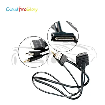 CloudFireGlory Pentru PIONEER CD-IU51V pentru iPOD IPHONE USB INTERFAȚĂ de 3,5 MM CABLU ADAPTOR