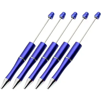 5Pcs 1.0 mm Beadable Minge Punct Stilou Buna Cerneală Plastic Copii Papetărie Rollerball Pen pentru Clasă
