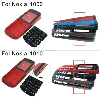 Pentru Nokia 101 1000 101 1010 Dual card versiune Capacul Carcasei Cazul de Fata Cadru Baterie Usa tastaturi
