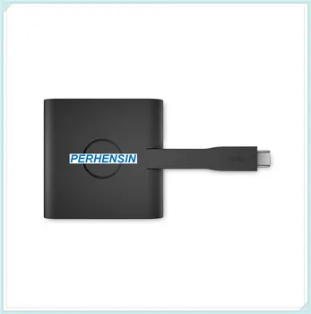Folosite 0RNHDN PENTRU Dell Adaptor USB de Tip C Pentru HDMI, VGA, Ethernet, USB 3.0 DA200 RNHDN