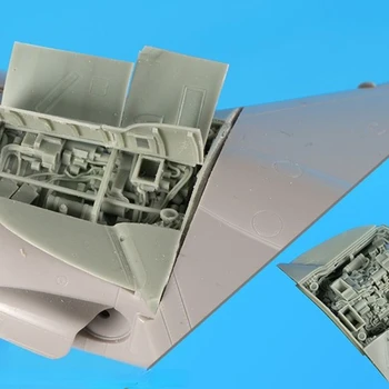 Scara 1/48 Turnat Rasina Figura Model de Kit de Asamblare de Aeronave Piese de Modificare placă de Expansiune Kit Piese Nevopsite Harrier GR.7
