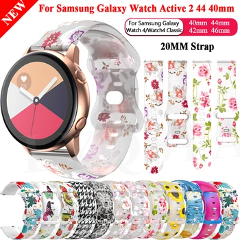 Înlocuirea Smartwatch WristStrap Pentru Samsung Galaxy Active 2 Watch4 44 40mm Silicon Watchband Ceas 4 Classic 46 42mm Bratara