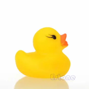 1 Buc Galben Pentru Copii Jucarii De Baie Drăguț Cauciuc Scartaie Ducky Duck