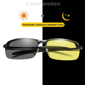 2022 Brand Inteligent Fotocromatică Polarizat ochelari de Soare Barbati Femei Galben lentile de Zi, noapte de Noapte Viziune de Conducere Ochelari de Soare gafas de sol
