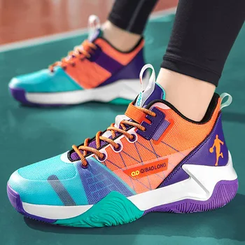 Moda fierbinte Platforma de Colorat pentru Bărbați Adidași de Baschet Respirabil Nealunecoase Spuerstar Pantofi de Baschet Femei Formatori Baloncesto