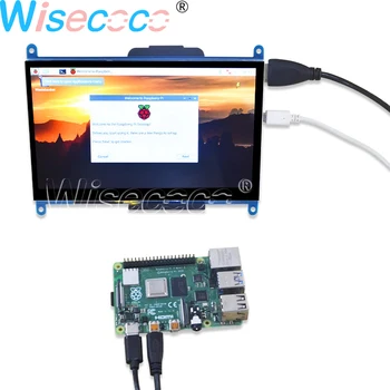7 inch Raspberry Pi Modulul LCD Display 1024*600 (Pixeli), cu ecran Capacitiv Touch Panel pentru Raspberry Pi 4 3B+ /3B Banana Pi
