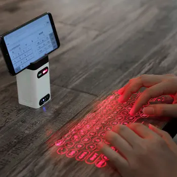 Portabil Bluetooth Virtual Keyboard Cu Laser Proiecție Wireless Mini Tastatura Touch Pentru Telefon Calculator Laptop Cu Mouse-Ul Funcția