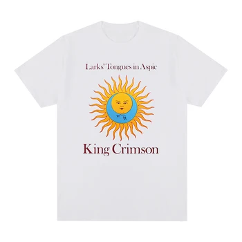 King Crimson Muzica Rock Imprimate Grafic Trupa t-shirt Bumbac Barbati tricou New TEE TRICOU Femei topuri