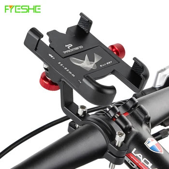 MTB Biciclete Suport de Telefon Universal Aliaj de Aluminiu Bicicleta Ghidon Motocicleta Telefon Montare Clip pentru telefon Mobil GPS Telefon Stand