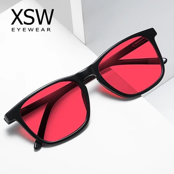 XSW Verde Roșu Culoare Orb cu Ochelari Femei Bărbați Invizibil Culoare-orbire Ochelari permis de conducere de Testare Test Orb de Culoare Garanții