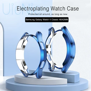 TPU Protecție Ceas de Caz Pentru Samsung Galaxy Watch 4 40mm 44mm Watch4 Clasic 42MM 46mm Fara Ecran de Protectie