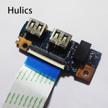 Hulics Utilizate NC-010R81 010R81 10R81 Pentru Dell Inspiron 5555 5558 5758 Audio Bord AAL10 LS-B843P Laptop USB, Cablu Audio