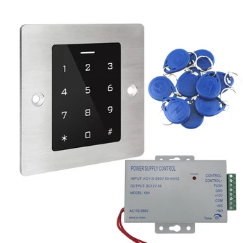 Metal rezistent la apa de Acces Control Tastatura Card RFID 125Khz RFID Încorporat touch Keyboard controller în aer liber, Inteligent de Blocare Deschidere