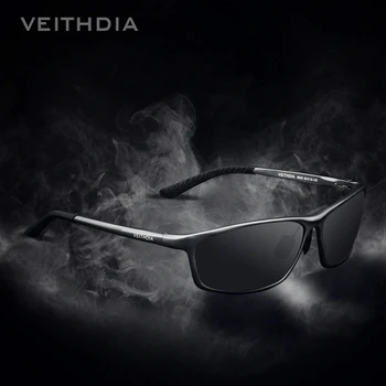 VEITHDIA Moda ochelari de Soare Barbati de Brand Designer de Epocă din Aluminiu de sex Masculin în aer liber Polarizat Lentile UV400 Conducere Ochelari de Soare V6520