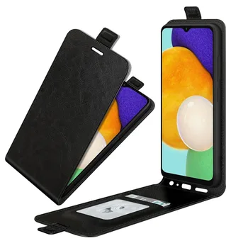 Pentru Samsung Galaxy A13 5G Caz Flip din Piele, huse Pentru Samsung Galaxy A13 Verticale Portofel din Piele Acoperi Caz Cu Slot pentru Card