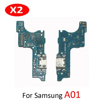 Incarcator USB Port de Încărcare de Andocare Pentru Samsung A01 A015F A015G A015M A015 Telefon Nou Conector Placa de Cablu Flex Cu Fash-Taxa IC