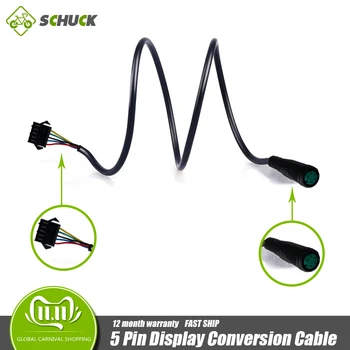 5 Pini Cablu de Conversie pentru KT Operatorului și Afișare SM să rezistent la apa Plug și Extensie Conector pentru Kuteng Ebike Kit