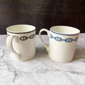 Fine Bone China Cana de Cafea și Stil European de Creație Ceramică după-Amiază de Ceai Ceașcă de Apă Cutie de Cadou Frumos Eco-Friendly