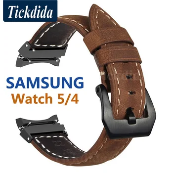 De înaltă Calitate, Curea din Piele pentru Samsung Galaxy Watch 5 Pro Trupa Watch5 44mm Bărbați Ceas Curea 4 Classic 46mm
