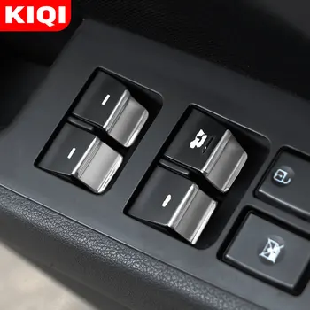 KIQI 7Pcs/Set ABS Cromat Masina Geamului Ridicați Butonul Capacului Garnitura pentru Hyundai Elantra Tucson 2016 - 2020 Accesorii