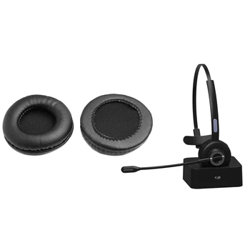 1 Perechi 60Mm LR Tampoane pentru Urechi Perniță Acoperi Pad Înlocuire & 1 Set M97 Mono Cască fără Fir Bluetooth Cu Microfon