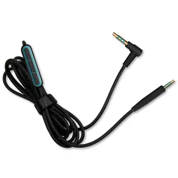 Cablu Audio Pentru QC25 Confort Cablul de Căști Cablu de 2.5 mm La 3.5 mm Cu Microfon, Control Volum 1,5 m Cască Accesorii