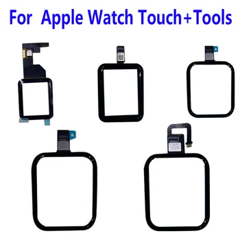 Ecran tactil Digitizer Lentile de Sticlă Panou Pentru Apple Watch series S6 S5 S4 S3 S2 S1 38mm 42mm 40mm 44mm TouchScreen Repiar piese