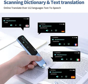 Original Smart Pix Portabil Scanner 116 Limbi De Traducere Pen Scanner Text Instant De Scanare De Lectură Traducător Dispozitiv
